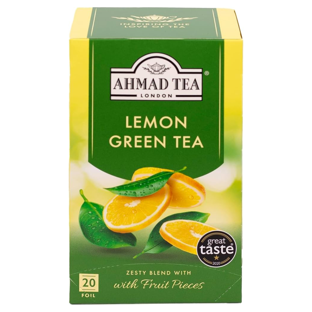 Herbata zielona AHMAD cytrynowa Lemon Vitality 20tb