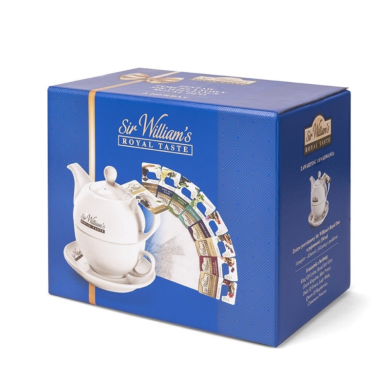 Zestaw Porcelanowy Sir William's Royal DUO & Herbata Sir William's Royal Taste - obrazek 2