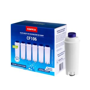Filtr do ekspresu DeLonghi (zamiennik) COFFIX CF106 – opakowanie 6 szt.