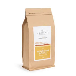 Kawa ziarnista Lokalna Karmelowa Słodycz 1 kg – deserowa, karmelowo-czekoladowa