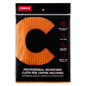 Profesjonalna ściereczka z mikrofibry do czyszczenia ekspresów do kawy