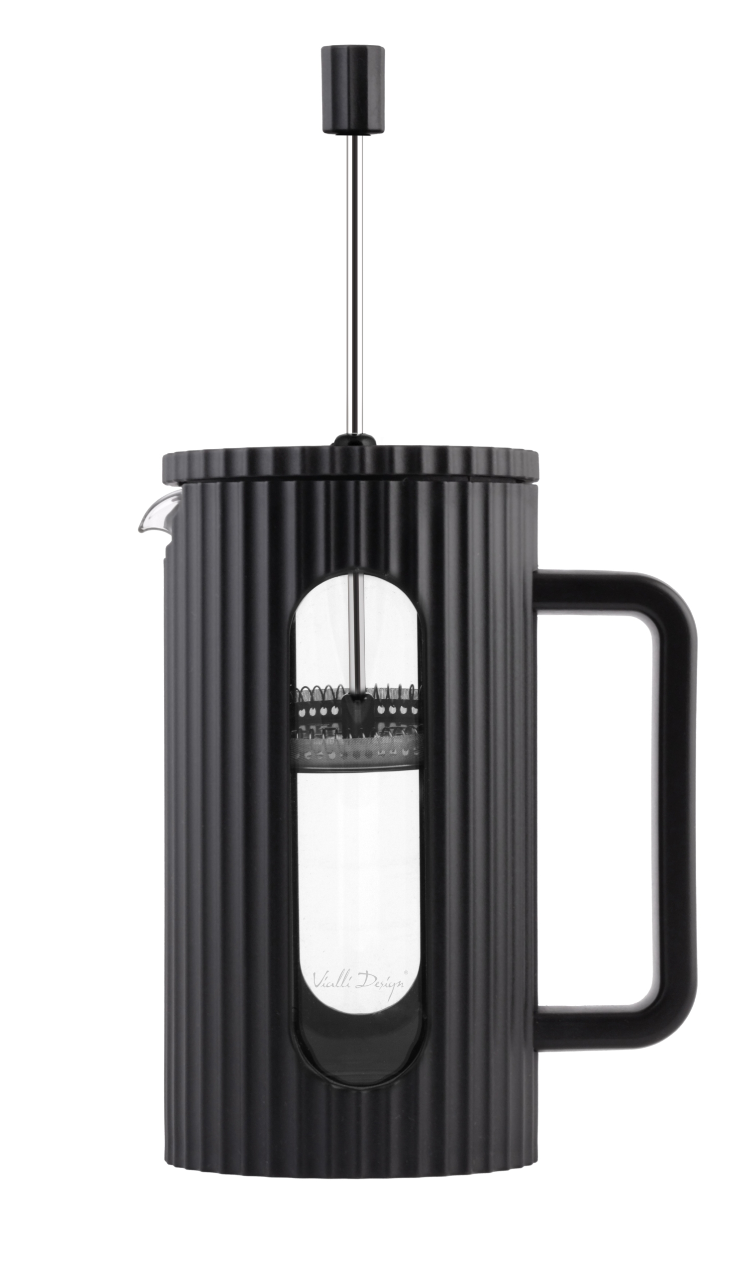 Zaparzacz do kawy i herbaty Czarny Livio 1000ml - obrazek 7