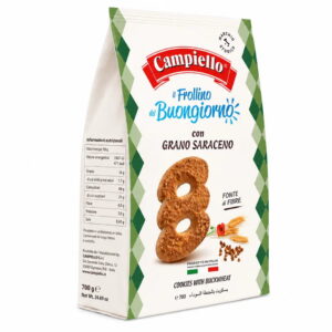 Włoskie ciastka gryczane z błonnikiem Campiello del Buongiorno