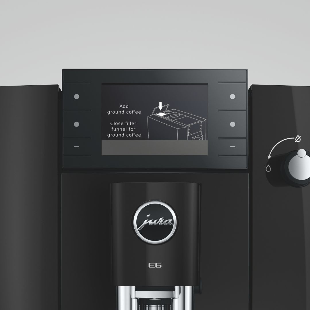 Ekspres do kawy JURA E6 (ED) Piano Black - obrazek 2