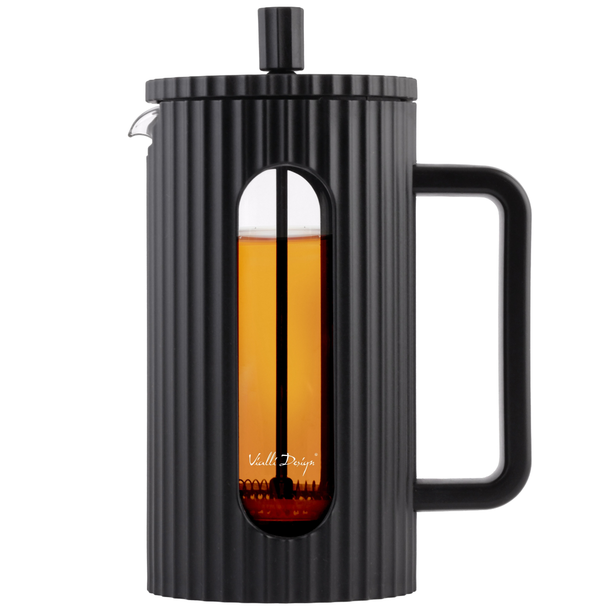 Zaparzacz do kawy i herbaty Czarny Livio 1000 ml - obrazek 3