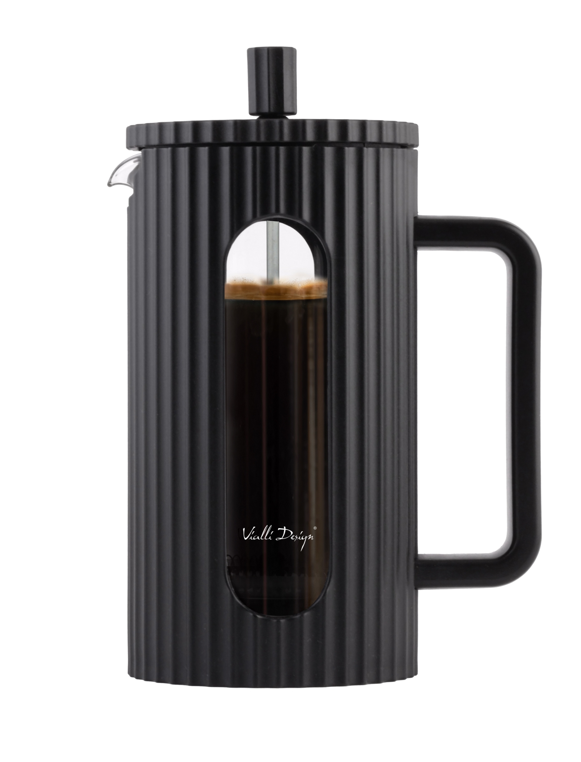 Zaparzacz do kawy i herbaty Czarny Livio 1000 ml