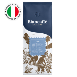 Kawa włoska ziarnista Biancaffe Espresso Bar Decaffeinato 500g