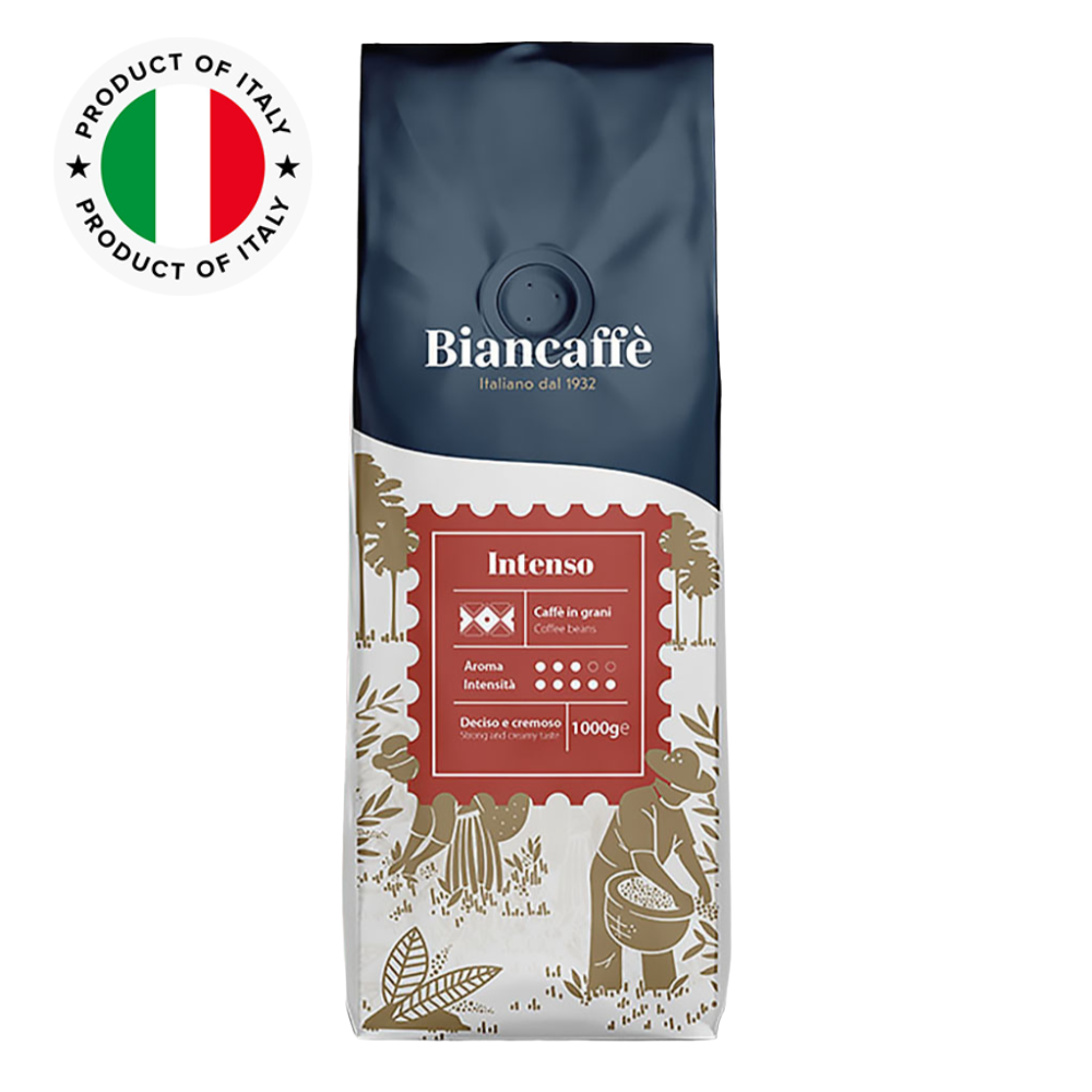Kawa włoska ziarnista Biancaffe Intenso 1 kg