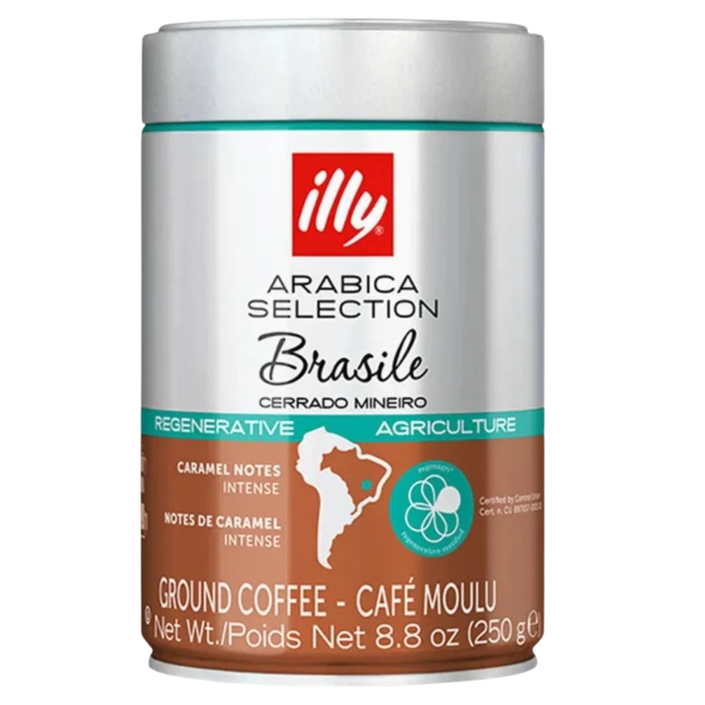 Kawa ziarnista illy Monoarabica Brasil 250g puszka