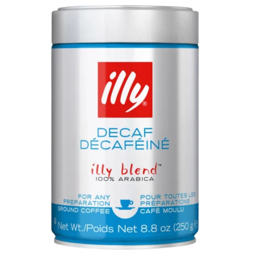 Kawa ziarnista illy Bezkofeinowa 250g puszka